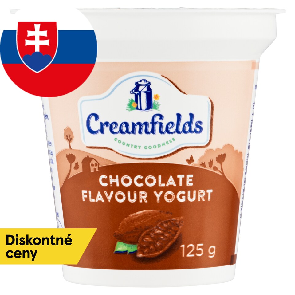 Creamfields Jogurt s čokoládovou príchuťou 125 g