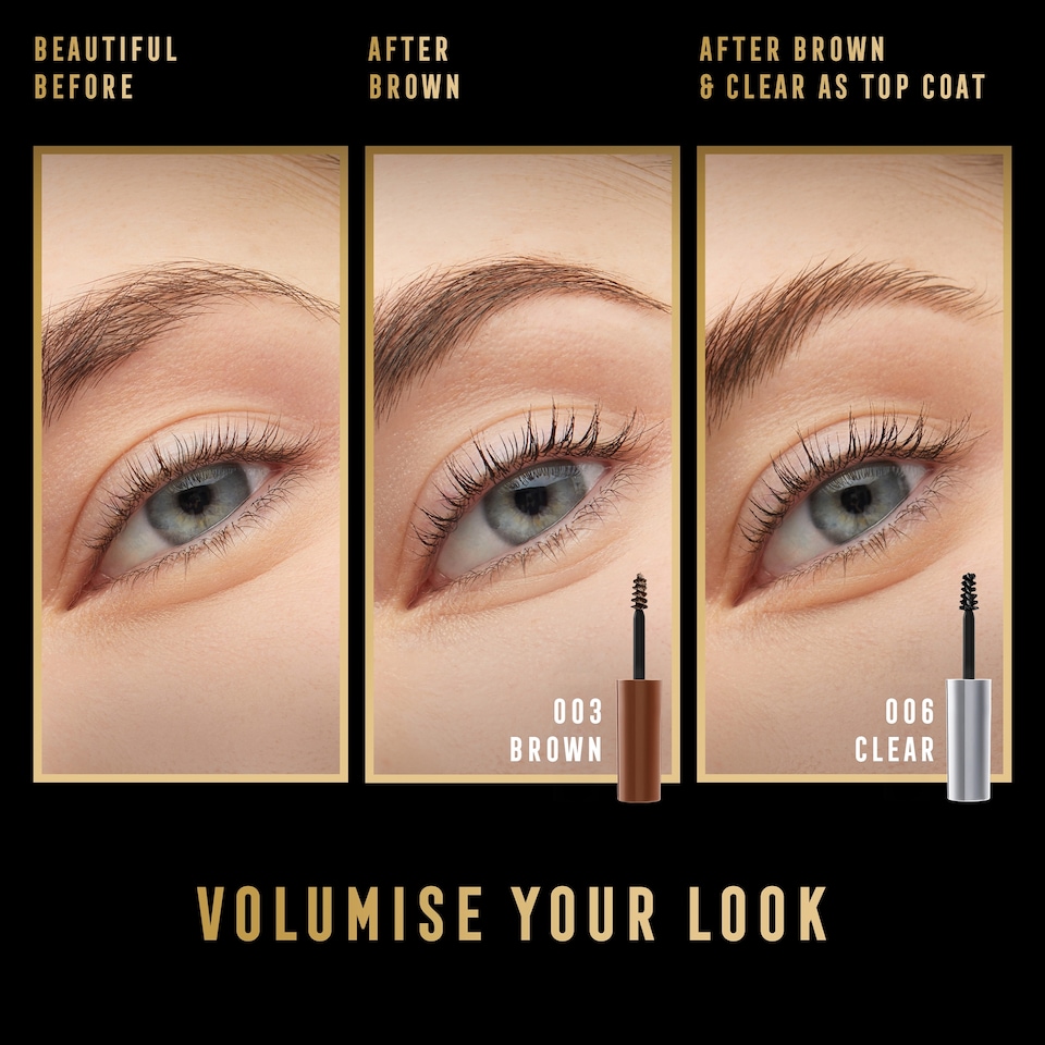 image 1 of Max Factor 2000 Brow Sculpture 005 Black Brown 4.5Ml