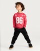 image 2 of F&F Boys Cotton Rich Mini Champs 86 Sweatshirt in Red