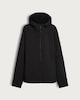 image 5 of F&F Hooded Zip Up Shower Resistant Jacket in Black