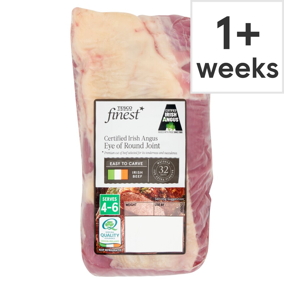 Tesco Finest Certified Irish Angus Eye of Round Joint 1kg
