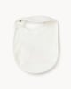image 2 of F&F Baby Pure Cotton My First Halloween Bib in White