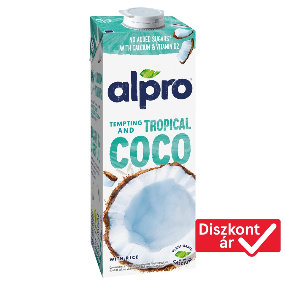 Alpro Coconut Drink with Rice, Added Calcium and Vitamins 1 l