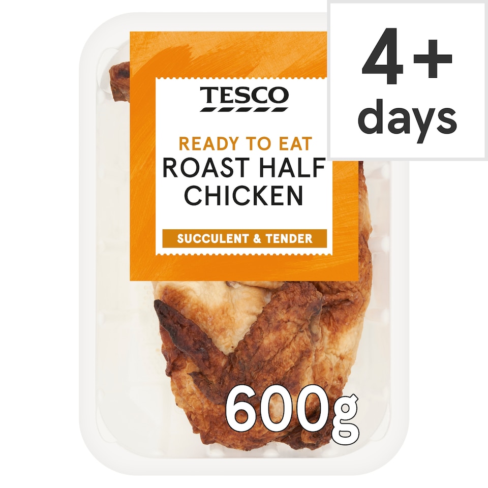Tesco Roast Half Chicken 600g