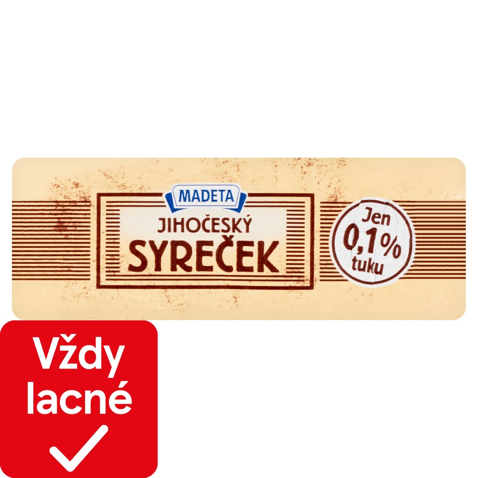 obrázok 1 z Madeta Jihočeský syreček polomäkký zrejúci nízkotučný syr slaný 90 g