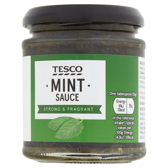 Tesco Mint Sauce 185G Tesco Groceries