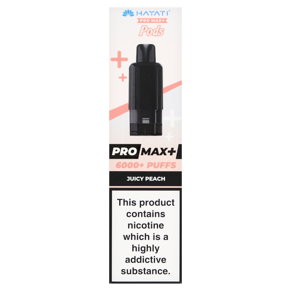 Hayati Pro Max+ Pods Juicy Peach 20mg