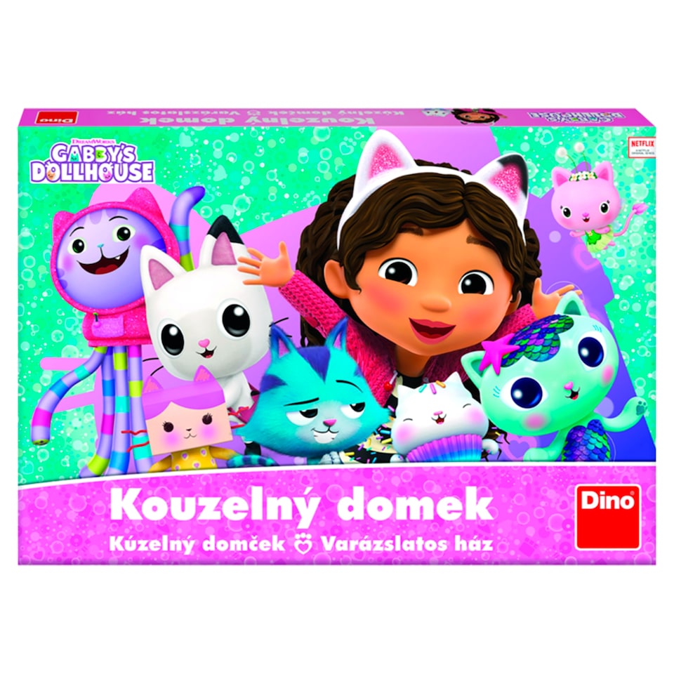 Dino Gabbyin kúzelný domček hra