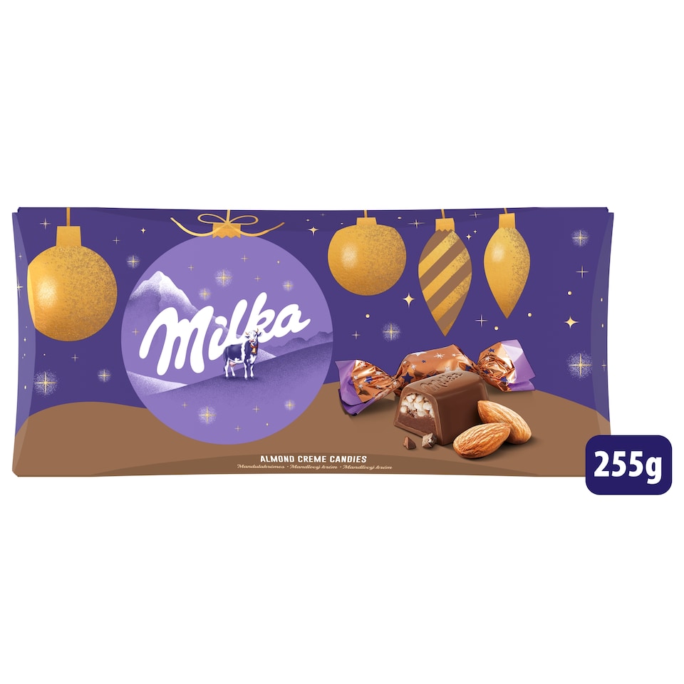 Milka mandulakrémes szaloncukor 255g
