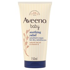 Aveeno Baby Soothing Relief Emollient Cream Baby Lotion Dry Skin 150ml