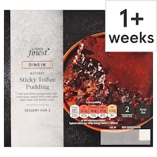 Tesco Finest Sticky Toffee Pudding Meal Deal 230g