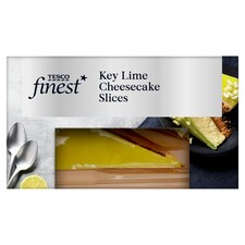 Tesco Finest Lime Cheesecake Slices 180G