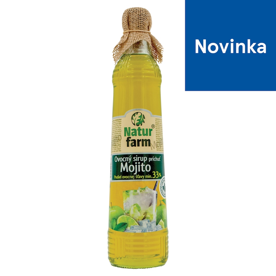 Natur Farm Ovocný sirup príchuť mojito 0,7 l