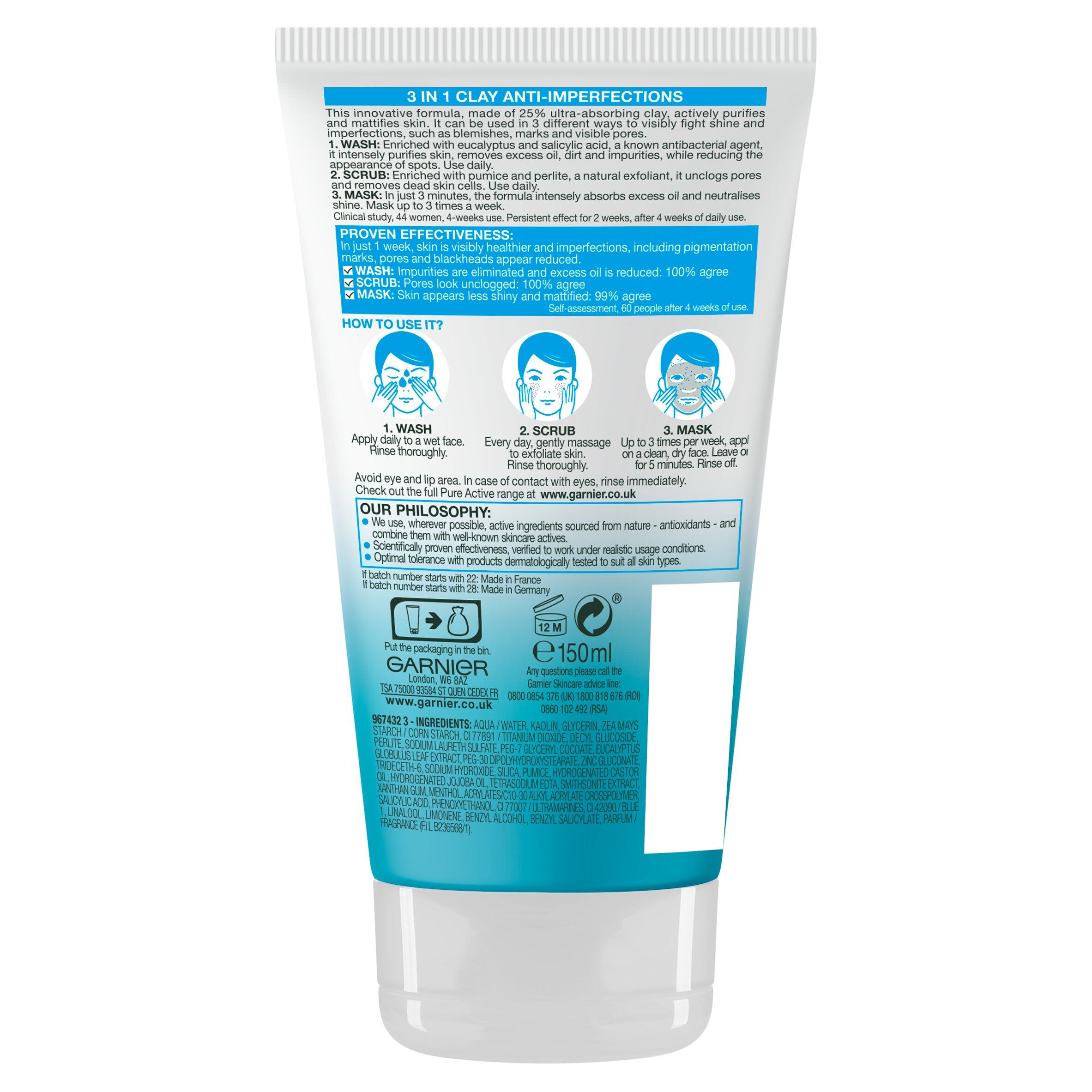 garnier face wash tesco