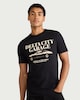 image 1 of F&F Cotton Rich Delta City Slogan T-Shirt in Black