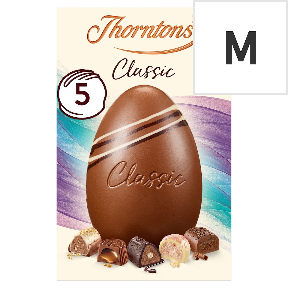 Thorntons Classic Milk Chocolate Egg 150G
