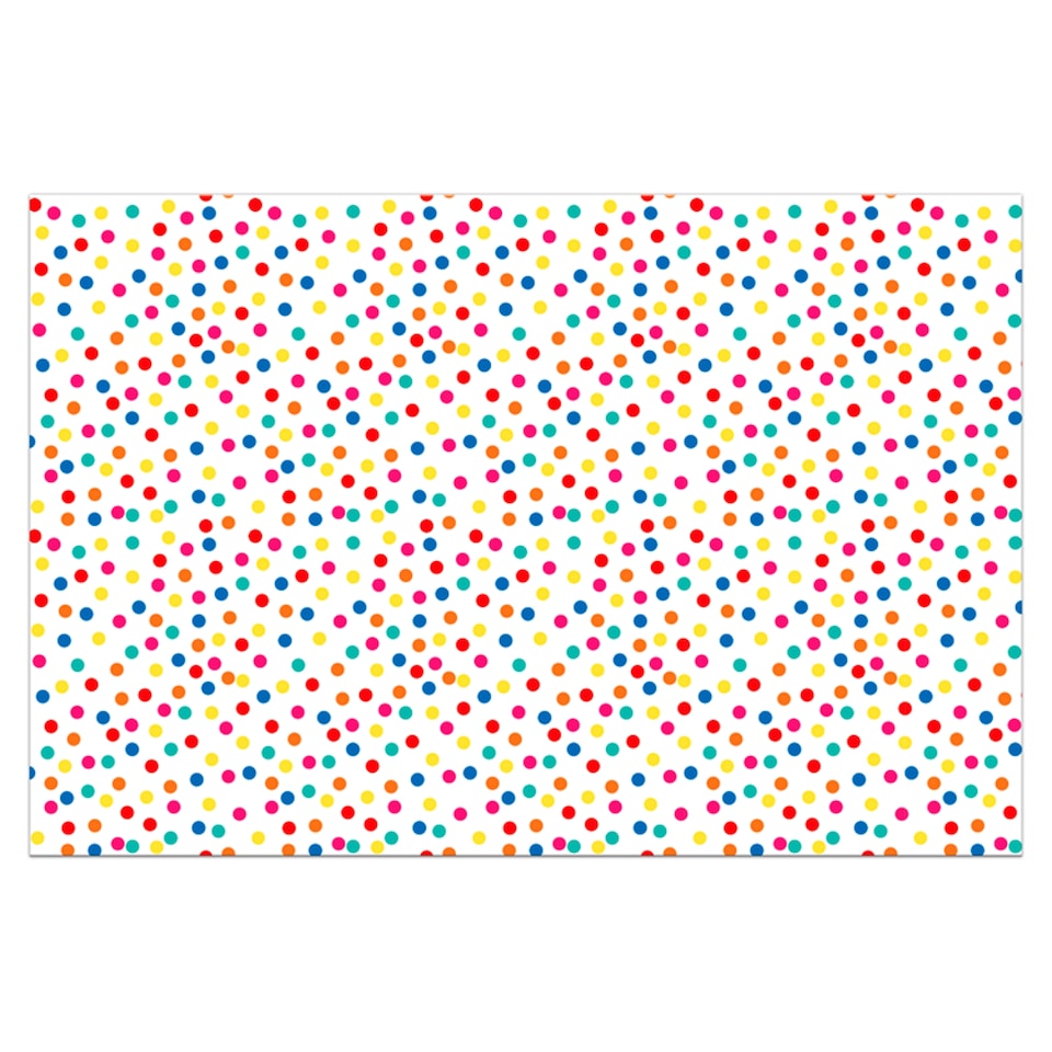 Tesco Rainbow Spot Table Cover