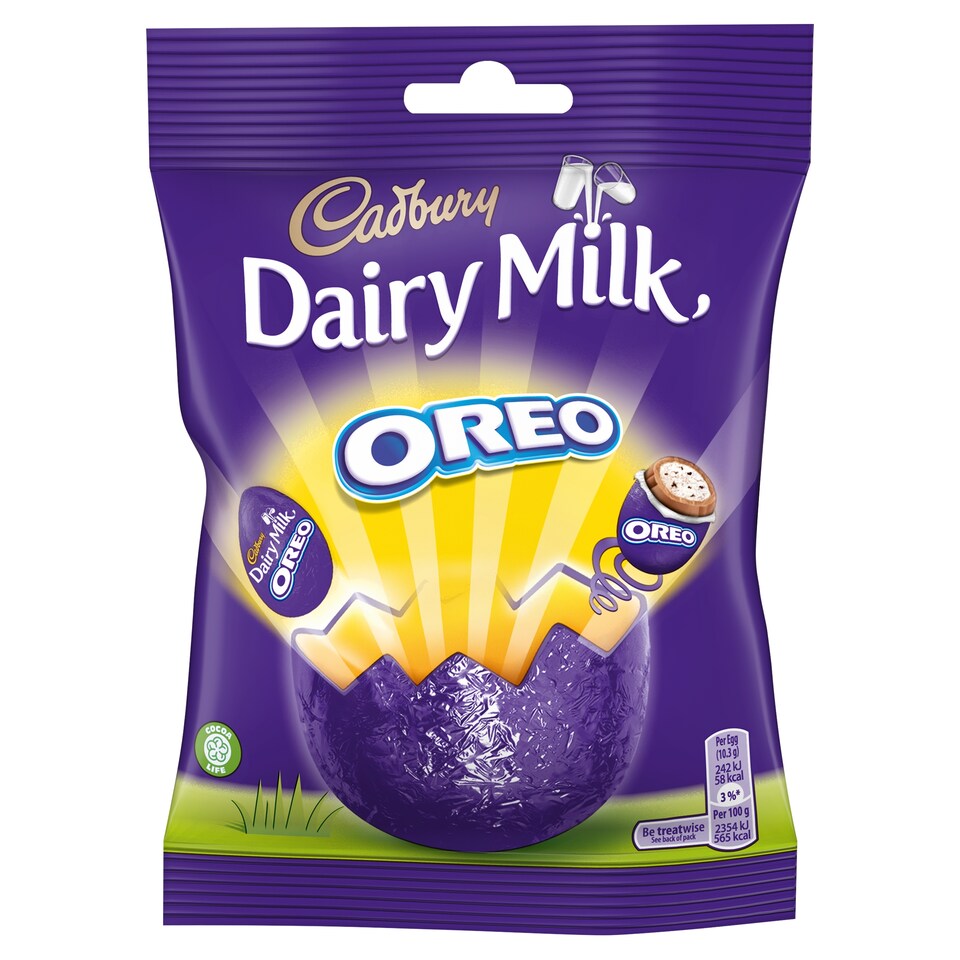 Cadbury Dairy Milk With Oreo Minis Bag 82G