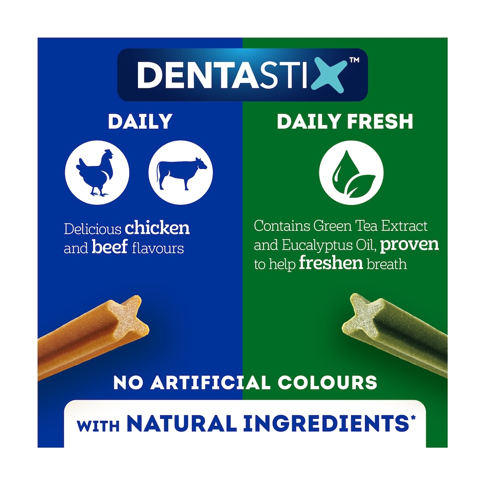 image 1 of Pedigree Dentastix Daily Large Dog Treats 42 Dental Sticks