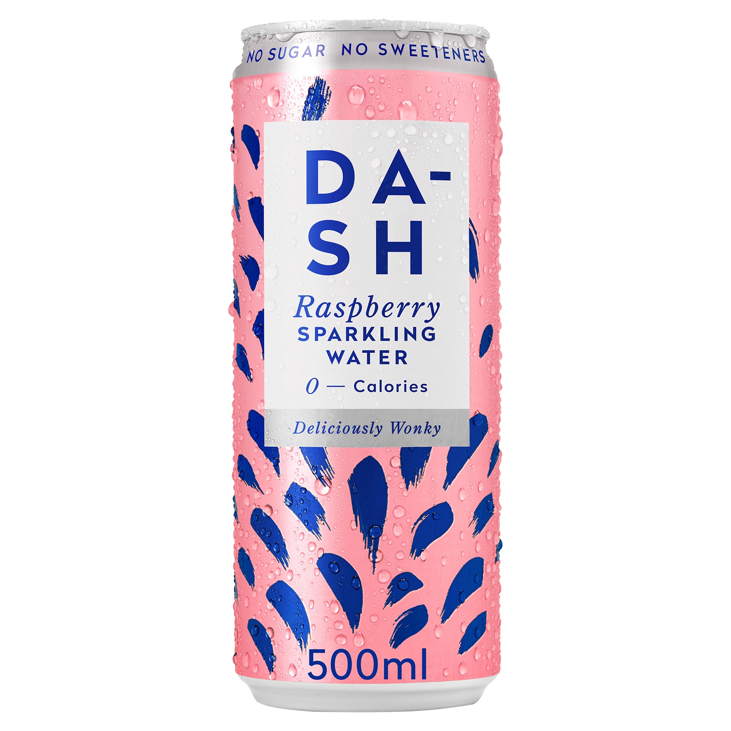 Dash Raspberry DASH Raspberry Sparkling Water 500ml - Tesco Groceries