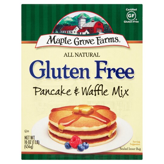 MAPLE GROVE FARMS GLTN/FR PANCAKE MIX 454G Tesco Groceries