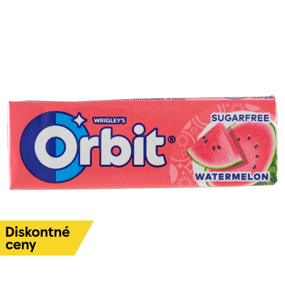 obrázok 1 z Wrigley's Orbit Žuvačka bez cukru s melónovou príchuťou 10 ks 14 g