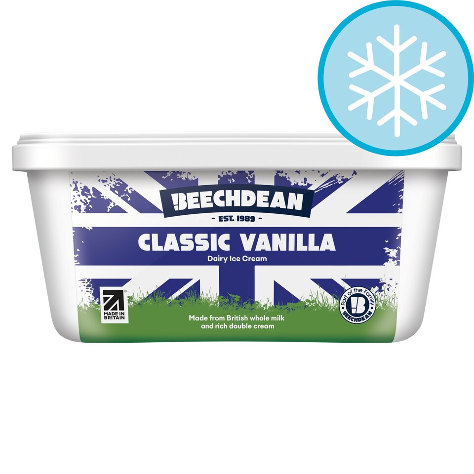 Beechdean Classic Vanilla Ice Cream 2 Litre (L)