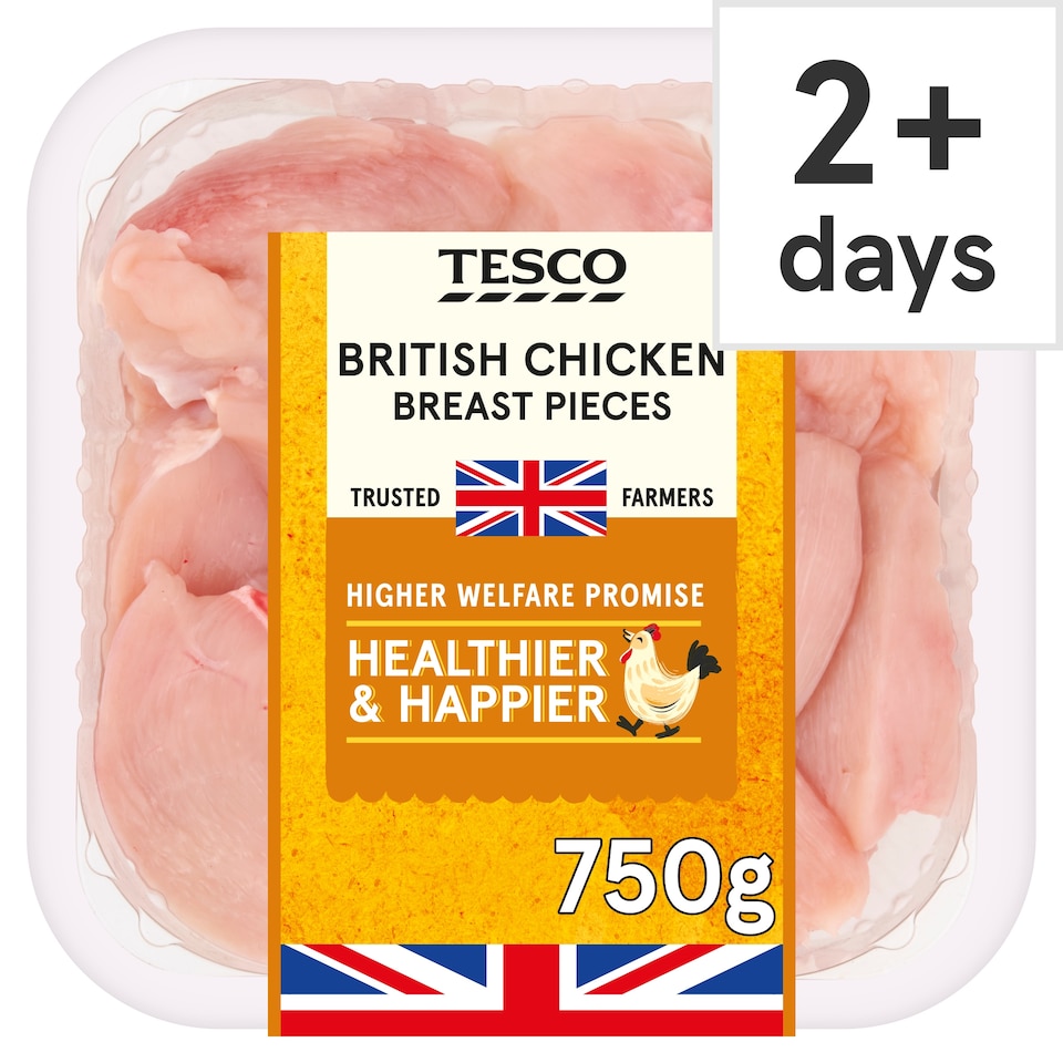 Tesco Chicken Breast Pieces 750g