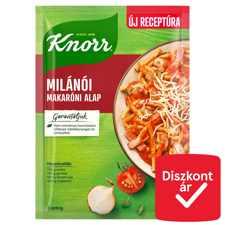 Knorr milánói makaróni alap 60 g