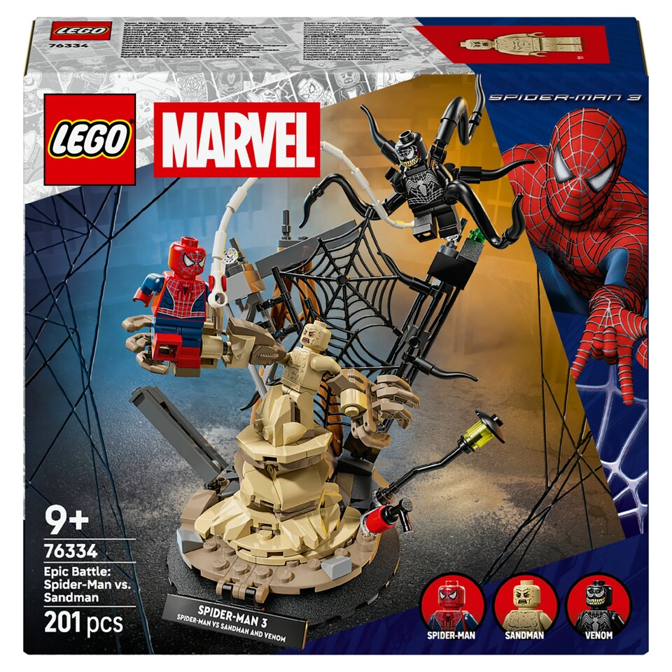obrázok 1 z LEGO Marvel 76334 Epický súboj: Spider-Man vs. Sandman