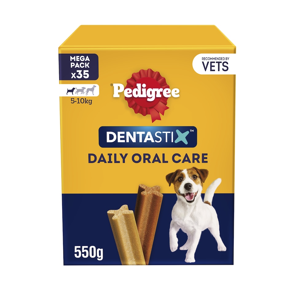 image 1 of Pedigree Dentastix Daily Small Dog Treats 35 Dental Sticks