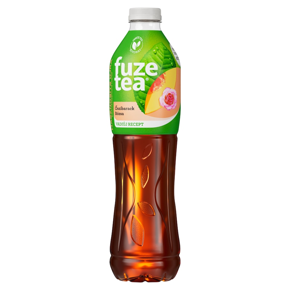 Fuze Tea Non-Carbonated Peach and Rose Flavored Soft Drink with Black Tea Extract 1,5 l