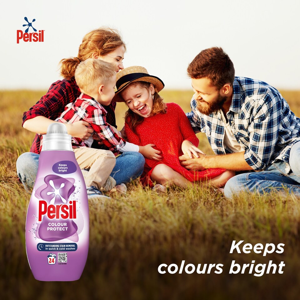 image 1 of Persil Colour Protect Laundry Liquid Detergent 24 Washes 648ml