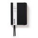 image 1 of Agenzio Small Black Ruled Notebook