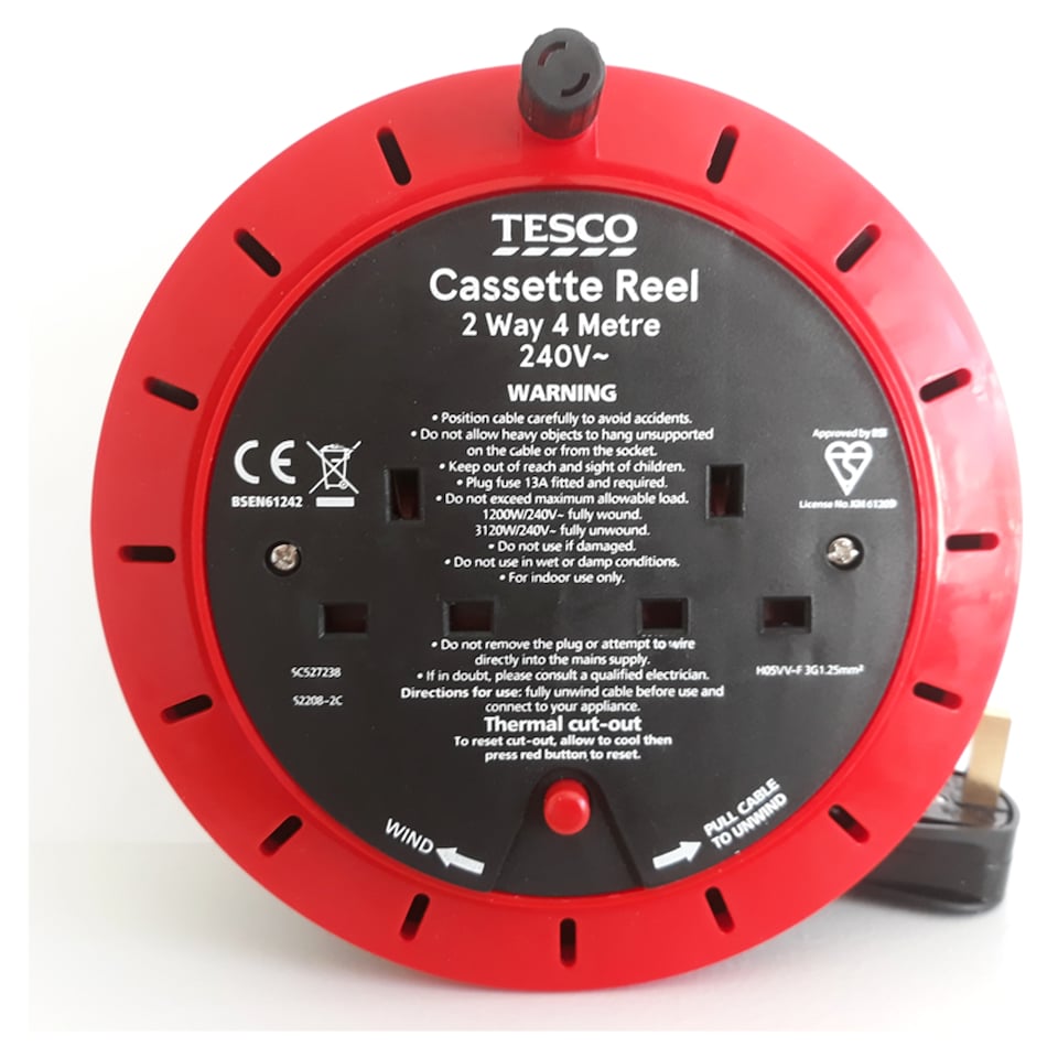 Tesco 2 Way 4M Cassette Reel
