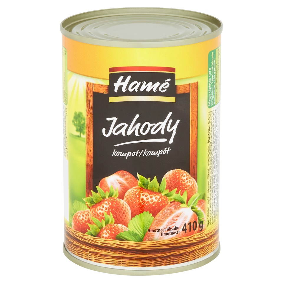 Hamé Jahody kompót 410 g