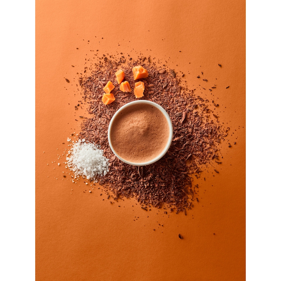 image 1 of Hotel Chocolat Hot Drinking Chocolate Salted Caramel 5 x 31g