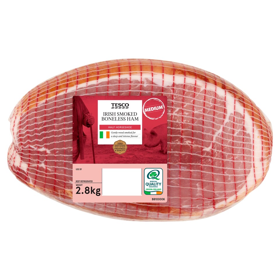 Tesco Irish Smoked Boneless Ham 2.8Kg