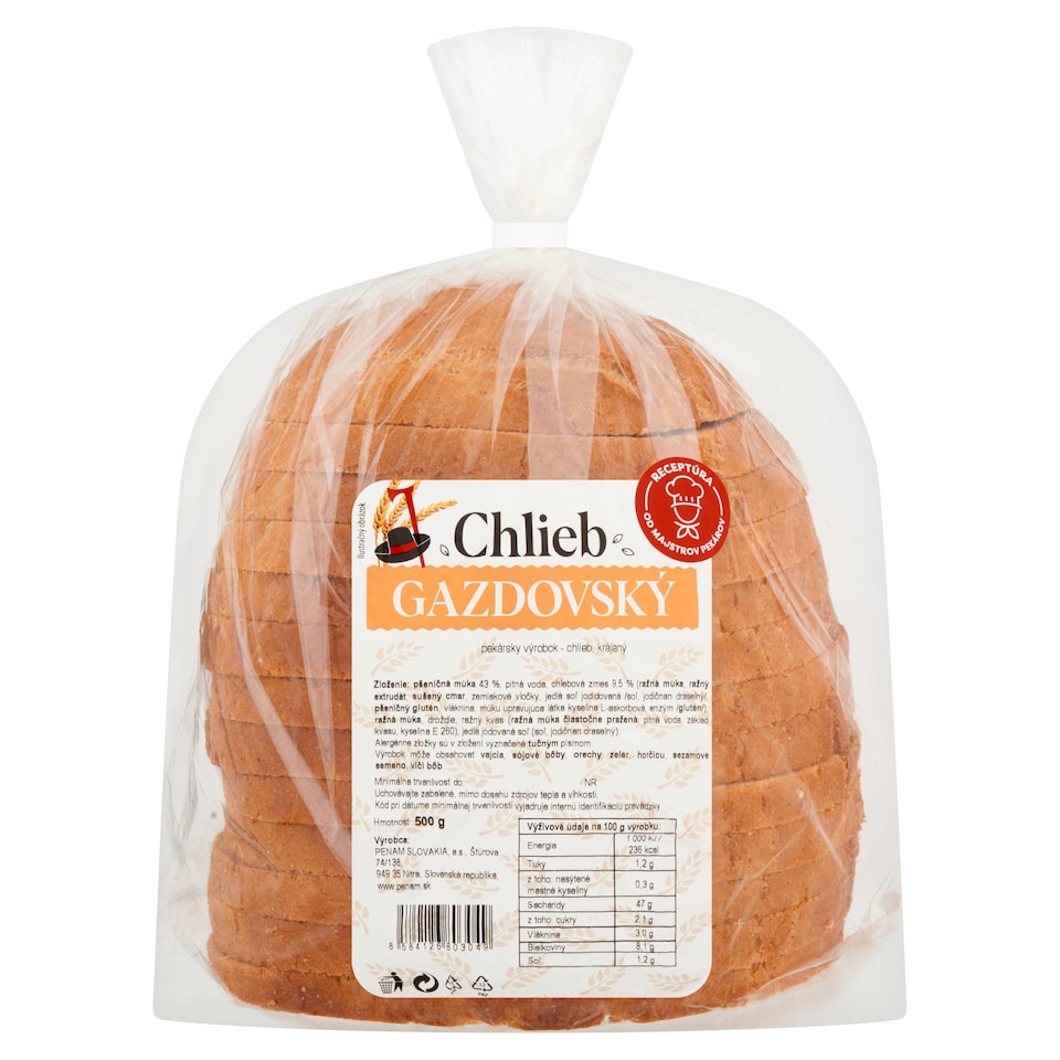 obrázok 1 z Penam Chlieb gazdovský 500 g