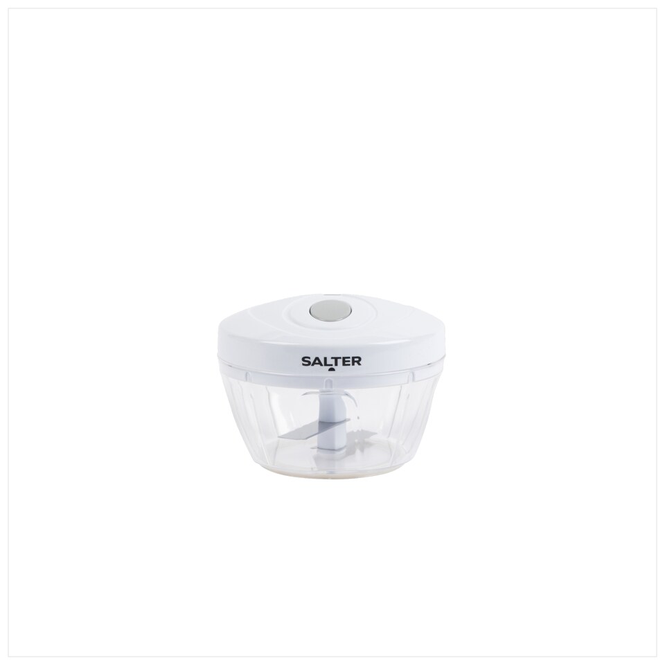 image 1 of Salter Simply Prep Grey Mini Chopper