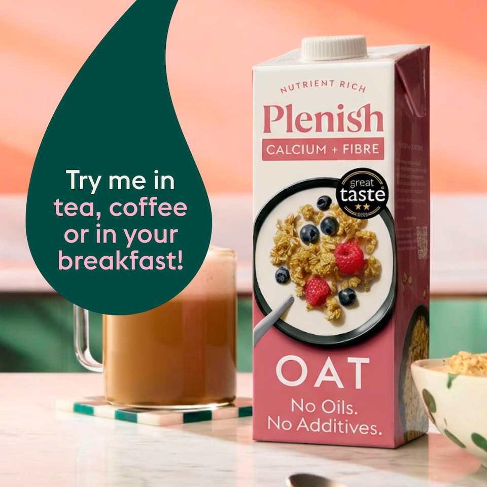 image 1 of Plenish Enriched Oat Drink with added Vitamins & Calcium 1L