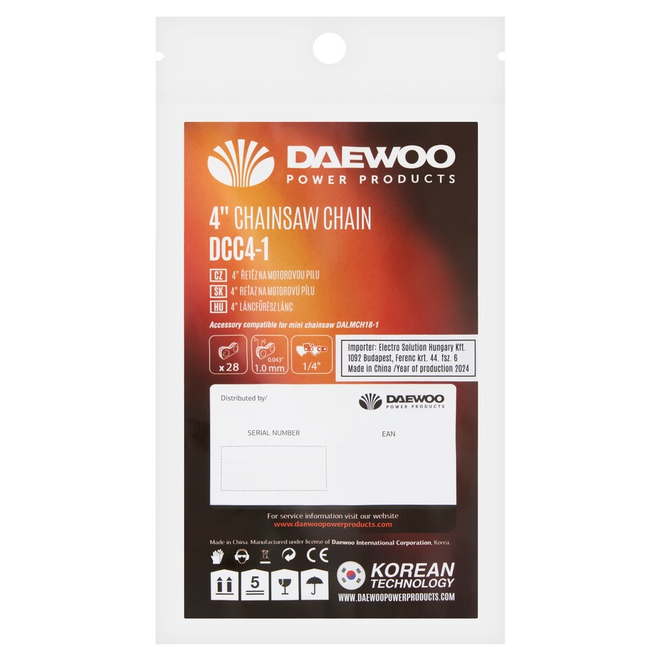Daewoo DCC4-1 4" řetěz na motorovou pilu