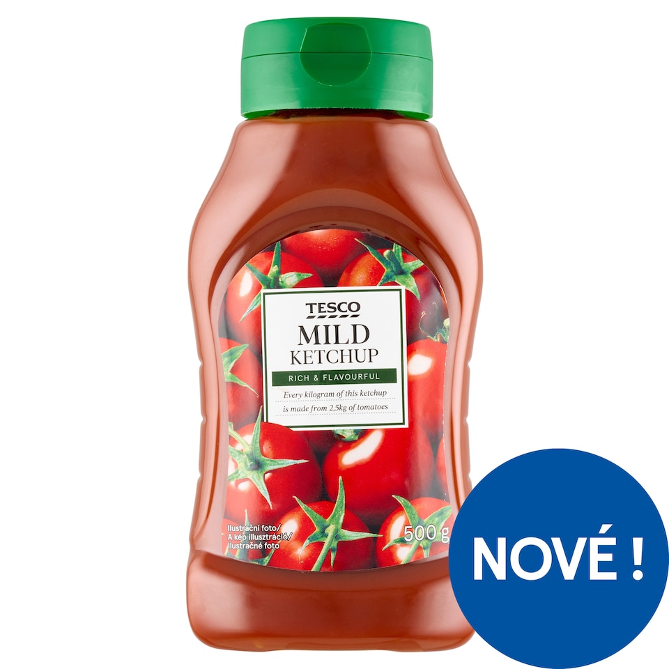 Tesco Kečup jemný 500g