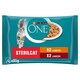 obrázok 1 z Purina ONE Sterilised kapsičky pre mačky kuracie, hovädzie v šťave 4 x 85 g