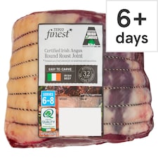 Tesco Finest Certified Irish Angus Round Roast Joint 1.3kg 
