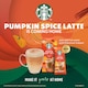image 4 of Starbucks Limited Edition Pumpkin Spice Latte Creamy & Spiced 4 sachets 96g.