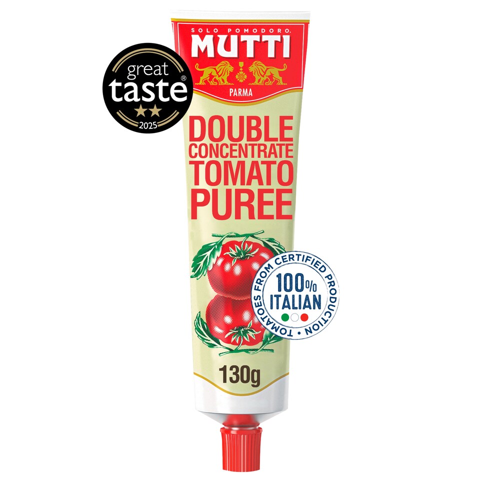 image 1 of Mutti Double Concentrate Tomato Puree 130g