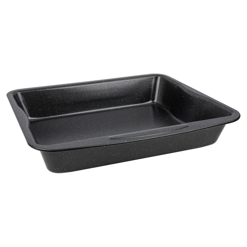 image 1 of Go Cook Marble Roaster Large