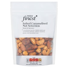 Tesco Finest Salted Caramelised Nut Selection 225G