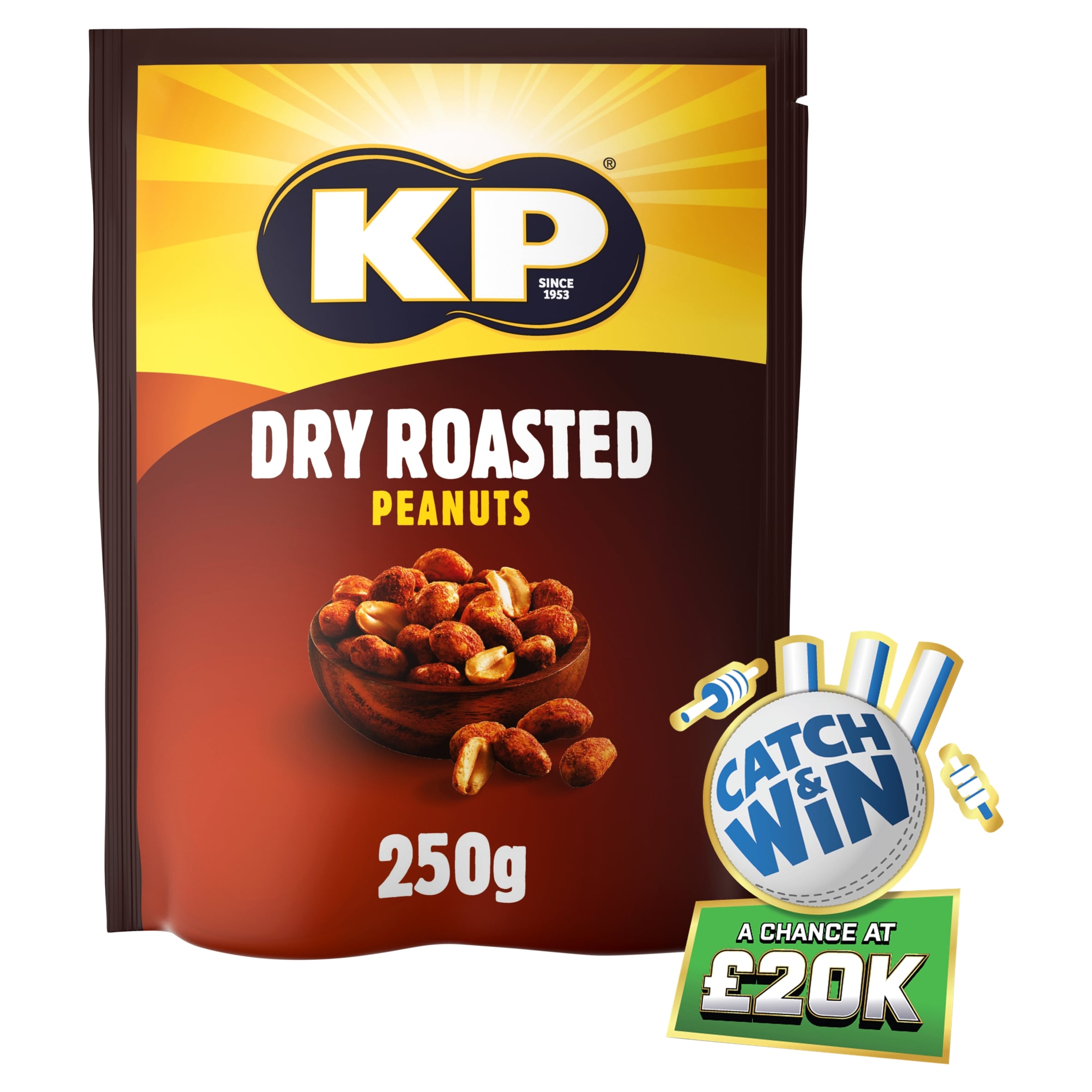 Kp Dry Roasted Peanuts 250G